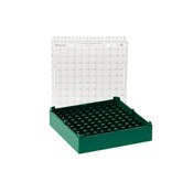 Tube storage box, green